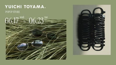 Popup Store YUICHI TOYAMA. Hadir di Isetan Shinjuku pada Juni 2026