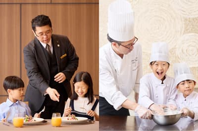 Strings Hotel Nagoya Marks Its 10th Anniversary With a Summer "Kids Table Manner & Cooking Class" at Gramercy Suite