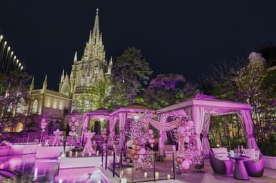 名古屋限定一晚——“STRINGS春季ROSÉ之夜”将卡巴纳花园变成粉色摄影仙境