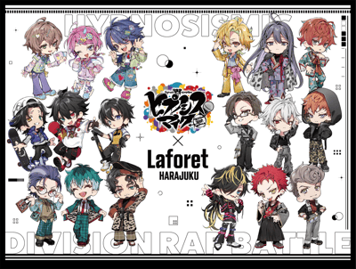 Hypnosis Mic -Division Rap Battle- × Laforet HARAJUKU Collaboration Launches Special Site, SNS Campaign, and POP UP SHOP Lottery