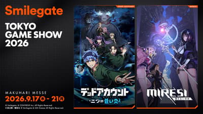스마일게이트, 'MIRESI: Invisible Future' 및 'Dead Account: Two Blue Flames' TGS 2026 부스 프로그램 공개