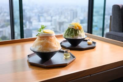 名古屋皇家花园标志酒店“天空茶室”推出 TWG Tea 与宇治抹茶限定刨冰