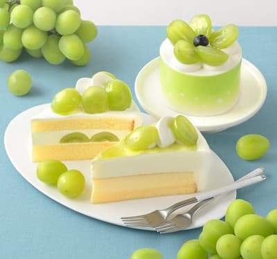 Ginza Cozy Corner Turns Shine Muscat into Six Seasonal Cakes Starting August 14