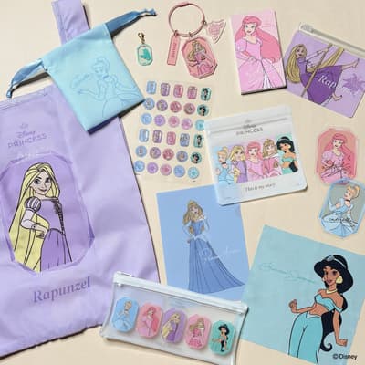 Can Do推出粉彩色迪士尼公主系列商品