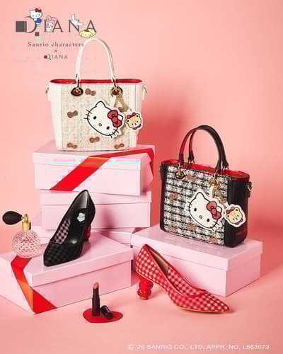Sanrio Characters × DIANA 聯名系列將於2026年2月2日發售