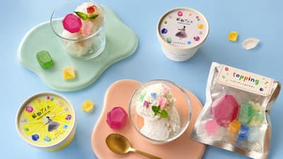 Harapecolab's New "Mineral Ice" Features Shimmering こうぶつヲカシ Fragments — Available June 19, 2026