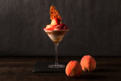 TOOTH TOOTH in Ebisu Introduces a Cool, Elegant White Peach and Jasmine Parfait for a Limited Time from July 14