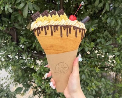 Crepe to Espresso to Hadirkan Crepe Terinspirasi Puding yang Diawasi oleh Purin Ouji, Mulai Dijual 1 Oktober