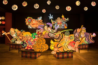 Tujuh Dewa Keberuntungan Nebuta Menyambut Tamu di Aomoriya by Hoshino Resorts seiring Kembalinya "Wattsudo Kaiun Matsuri" Musim Dingin Ini