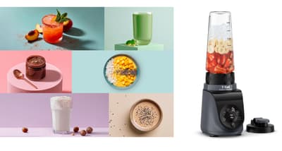 T-fal lanza la licuadora compacta Blend Up Essential con cinco programas automáticos en noviembre