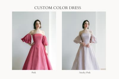 Watabe Wedding Launches "Custom Color Dress" With About 250 Design and Color Combinations