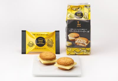 도쿄역의 CAPTAIN SWEETS BURGER '버터스카치 버거', 10월 27일부터 전국 로손 편의점에서 판매 시작