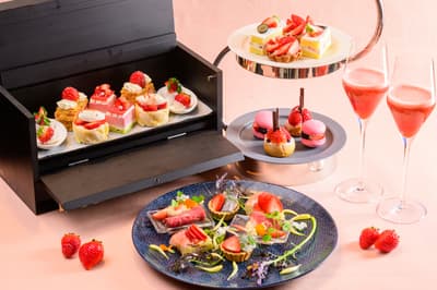 奥瑟酒店小樽店推出春季草莓下午茶，尽享全景风光