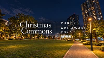 Christmas Commons en el Parque Nakanoshima de Osaka abre la convocatoria para obras de arte público; solicitudes aceptadas del 8 al 21 de octubre de 2026