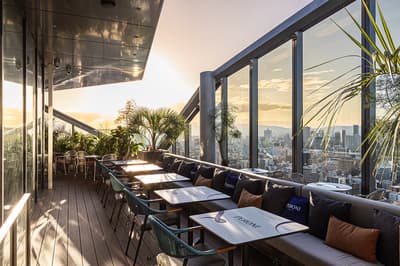 Bar Rooftop PEAKS di THE GATE HOTEL OSAKA by HULIC Mengadakan Pameran Bir Musim Panas PERONI