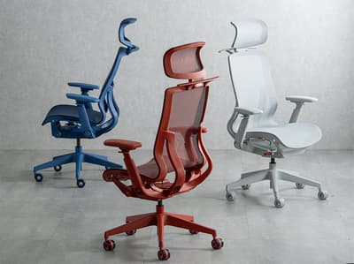適用於您居家的高品質辦公椅 - WindeX OFFICE CHAIR 搭配 4D 扶手和單色設計現已上市