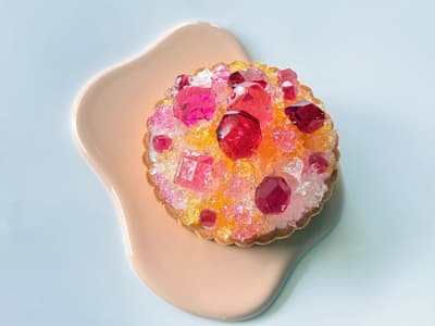 Harapecolab's "Edible Birthstone" Ice Tart Featuring July's Ruby Returns for a Limited Restock