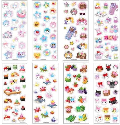 2026年3月下旬推出八款全新荷蓓醬原創貼紙批發