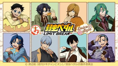 겁쟁이 페달 LIMIT BREAK '돌체 스타일' 캐릭터 굿즈 복권, 마루쿠지에서 출시