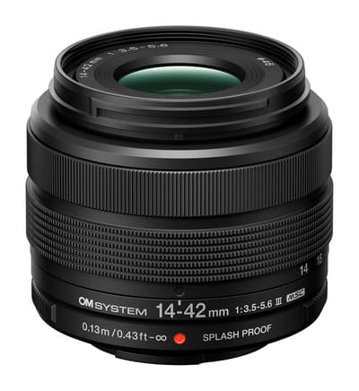 OM SYSTEM, 근접 촬영과 방진·방적 기능을 갖춘 소형 표준 줌 렌즈 'M.ZUIKO DIGITAL 14-42mm F3.5-5.6 III' 출시