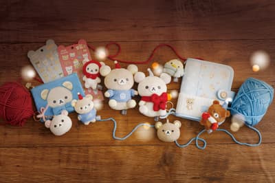 BASIC RILAKKUMA 제7탄 컬렉션 'KNIT SELECTION', 2026년 11월 초순 출시 예정