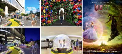 東京Midtown Hibiya以Hibiya Blossom 2026慶祝春天 - 花卉與魔法祭典，展出超過15,000朵人造花