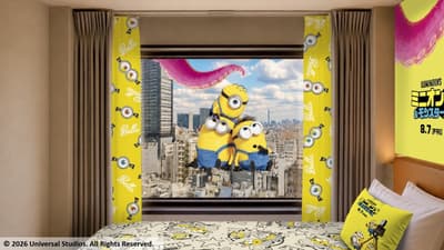 Shinjuku Prince Hotel Hosts Minions & Monsters Film Collaboration This Summer