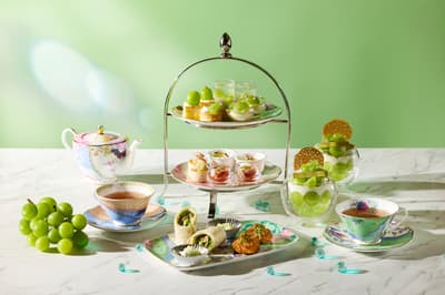 秋季「麝香葡萄」下午茶將於 9 月 1 日在東京汐留皇家花園飯店 (The Royal Park Hotel Iconic Tokyo Shiodome) 隆重登場