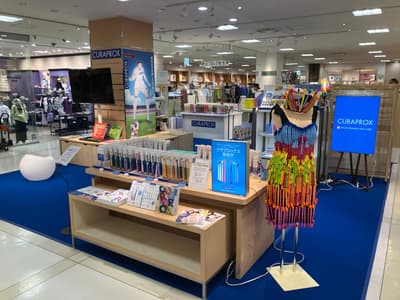 Swiss Oral Care Brand Curaprox Opens Pop-Up Shop at Isetan Urawa