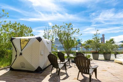 神户港温泉莲为庆祝10周年，将于4月18日和19日举办帐篷桑拿活动