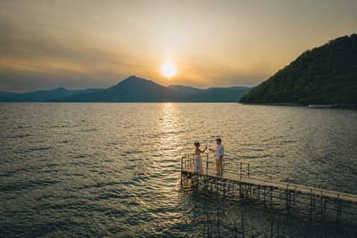 翠明閣的「支笏湖露台」於北海道湖畔別墅開幕