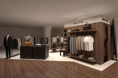 JAMES PERSE Reopens at Hankyu Men's Osaka on October 21 as Its First Standalone Men's Store in Kansai