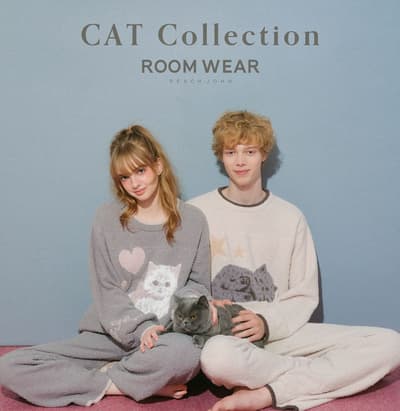 PEACH JOHN ROOM y PEACH JOHN BEAUTY lanzan la "CAT Collection" con temática de gatitos el 7 de octubre