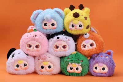 超萌 BABY THREE 盲盒絨毛吉祥物現已上市