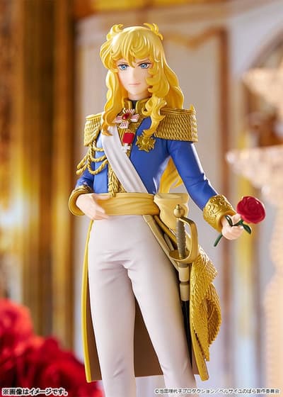 Oscar François de Jarjayes de La Rosa de Versalles obtiene una figura POP UP PARADE, ya disponible para reserva en Amiami