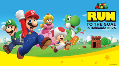 Super Mario: RUN TO THE GOAL in Hokkaido 2026 Coming to Daiwa House PREMIST DOME in Sapporo on September 13