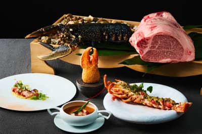 THE OSAKA STATION HOTEL Launches Menu Homard Bleu — The Ocean's Blue Diamond, an Autumn Teppanyaki Course Starring a Whole Blue Lobster