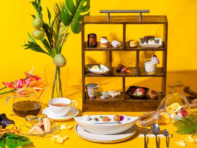 Summer Tropical Afternoon Tea at Mitsui Garden Hotel Yokohama Minatomirai Premier