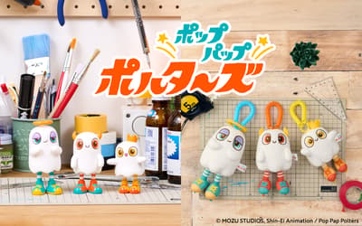 Miniature Anime Pop Pap Polters Gets Mascot Charms and Action Figures on October 21