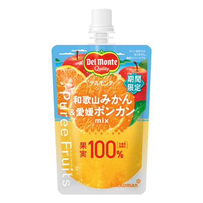Delmonte Puree Fruits Series ทำยอดจัดส่งทะลุ 5.5 ล้านถุง พร้อมเปิดตัวรสพิเศษ วากายามะมิคัง & เอฮิเมะปงกัง