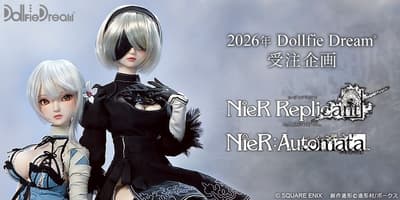 2B dan Kaine dari Seri NieR Hadir sebagai Boneka Made-to-Order Dollfie Dream