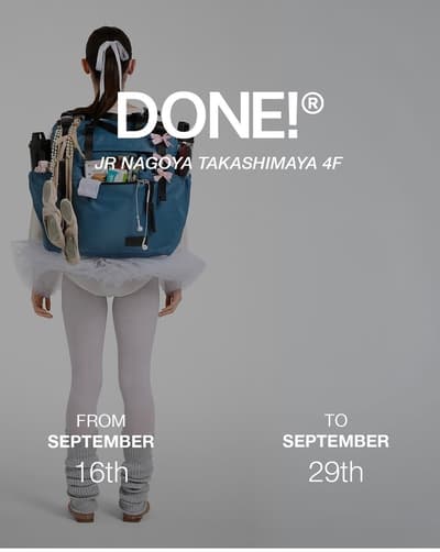 Milan Bag Brand DONE! Opens First Japan Pop-Up Store in Nagoya