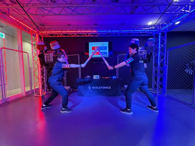 Digital Sport "Cyber KASSEN" Introduced at THE ROBOT PARK ODAIBA, a New Experience Attraction Facility in Tokyo's Odaiba
