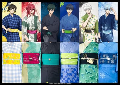 Salen a la venta los conjuntos de yukata para mujer de Blue Lock × Kimono Rental VASARA el 1 de agosto, limitados a 50 unidades por personaje