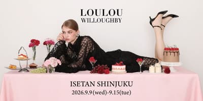 LOULOU WILLOUGHBY trae una tienda temporal con temática de postres a Isetan Shinjuku a partir del 9 de septiembre