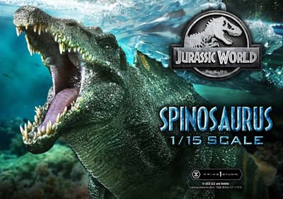 Prime 1 Studio เปิดตัวฟิกเกอร์ Spinosaurus จาก Jurassic World Rebirth สเกล 1/15