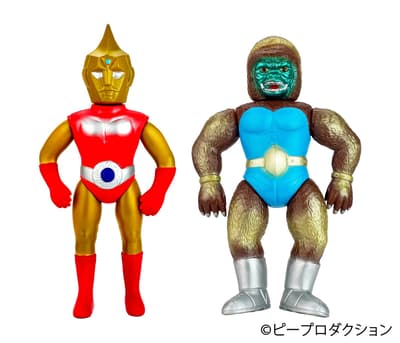 增田屋斋藤贸易在55年后复刻经典“豹人”与“烟尘拉”软胶玩偶