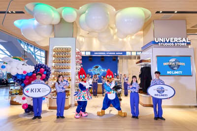 유니버설 스튜디오 재팬, 간사이 국제공항에 첫 상설 공항 매장 오픈