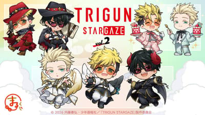 TV Anime TRIGUN STARGAZE Character Goods Lottery Now Available on Marukuji