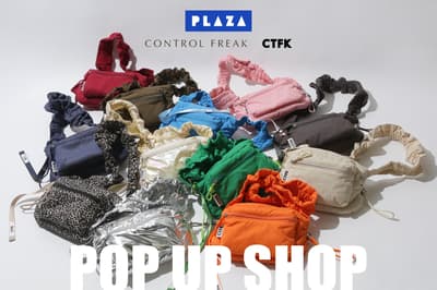 CONTROL FREAK / CTFK 於全日本 PLAZA 門市舉辦期間限定防潑水包款快閃店